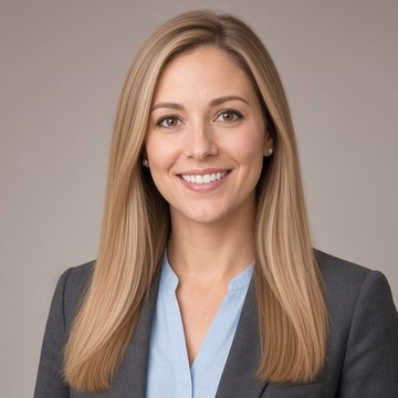 AI-generated image of Jenna Whitaker, SI team member